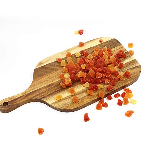 ドライパパイヤ 500g ドライフルーツ パパイヤ 乾燥果実 お菓子 おやつ 便利なアルミチャック付袋 防災食品 非常食 備蓄食 保存食 4枚目