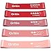 Gritin Elastici Fitness, [Set di 5] Banda Elastica Fasce Elastiche di Resistenza di Lattice con Istruzioni per l'esercizio in Italiano e Borsa per Il Trasporto per Crossfit, Yoga, Pilates