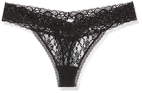 Preisvergleich Produktbild Passionata Damen Crazy Lace String, Schwarz (Schwarz 11), M