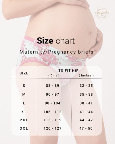 Image of Inner Sense Organic Cotton Bamboo Maternity Panties After Delivery