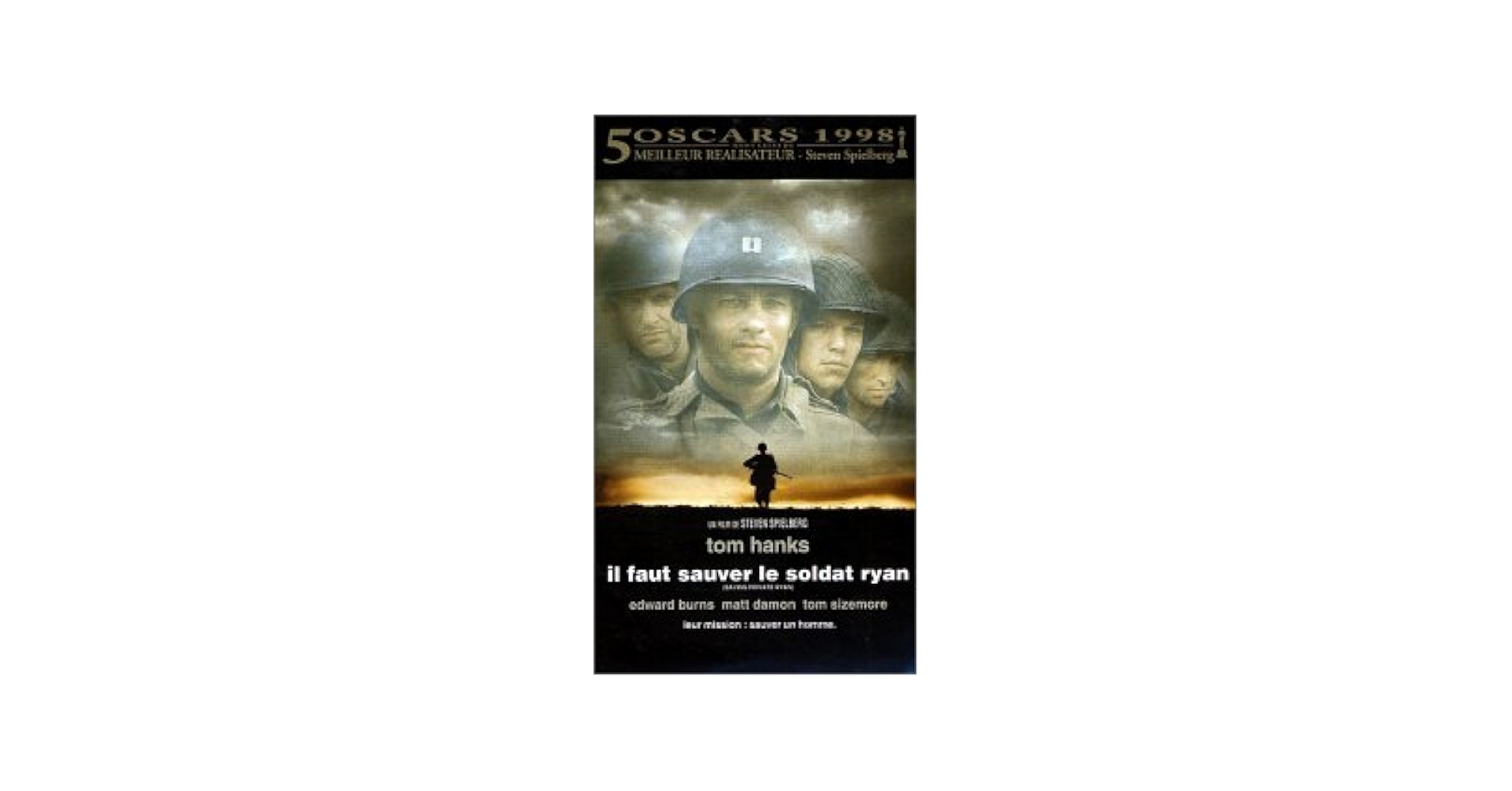 Amazon.com: Saving Private Ryan [VHS] : Tom Hanks, Matt