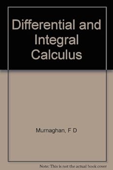 Hardcover Differential and integral calculus, functions of one variable Book