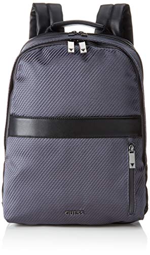 Guess: Global Functional Backpack  Hombre  Negro  Grey   29x39x12 cm  W