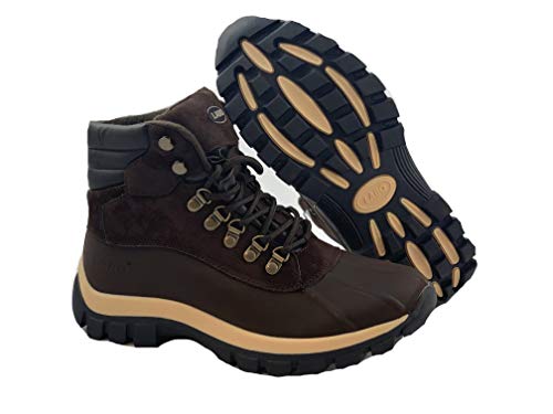 Men's Warm Winter Snow Boots Shoes Waterproof Insulated Lace UP2
