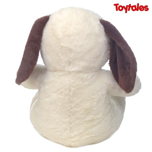 Image of TOYTALES Charlie Dog Plush Toy Super Soft Huggable Stuffed Animal for Kids | Cute Puppy Dog Soft Toy for Girls & Boys | Birthday Gift for Toddlers 45cm (Dark Brown)