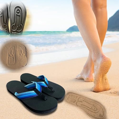Hidden Shaped Flops, Spoof Beach Flip Flops,Quick-Dry Flip-Flop Slides,Comfort Outdoor Athletic Thong Sandal Slippers2