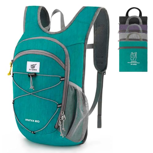 SKYSPER 20L Foldable Hiking Backpack Lightweight Packable Travel Daypack with