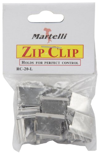 Martelli Zip Gun Zip Clip, Large, 20-Pack