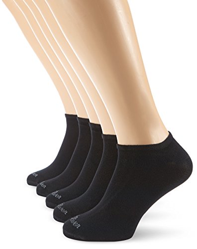 s.Oliver - Calzini Corti opache, pacco da 5, unisex, Nero (Schwarz (05 black)), 35/38- DE