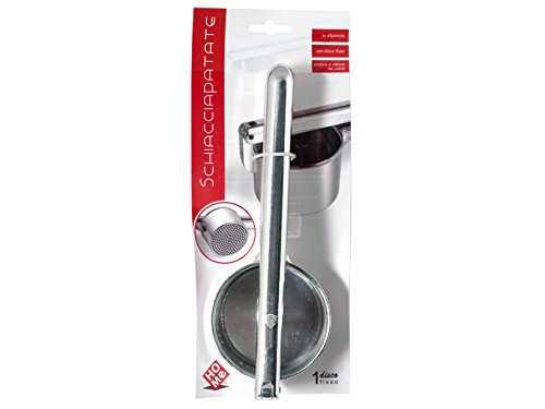 Home Royal Pasapurés con Corbata, 1 Disco, Aluminio, Plata, 13 x 10 x 32 cm