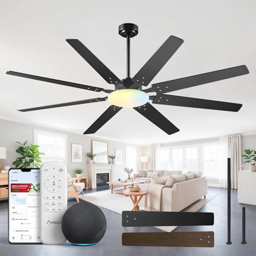 72 Inch Smart Ceiling Fan