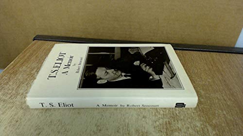 T. S. Eliot: A memoir; 0900391812 Book Cover