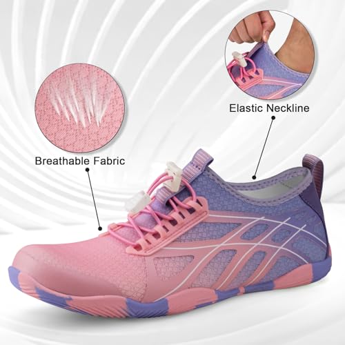 Image of ATHMILE Water Shoes for Men Women River Swim Beach Pool Adult Quick Dry