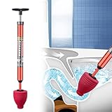 New Plunger Toilet Unblocker,High Pressure Toilet Unblock Pipe Plunger,High Pressure Air Drain Clog Remover Plumbing Tool,Toilets Plungers for Unblocking Bathtub,Drain and Pipe Clog (1PCS)