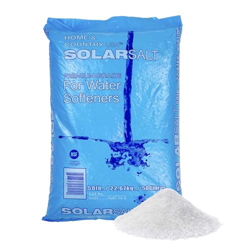 Comparison: Best Salt For Softener 10 Home and Country USA 50 Pound Bag of All Natural Solar Salt for Water Softener.