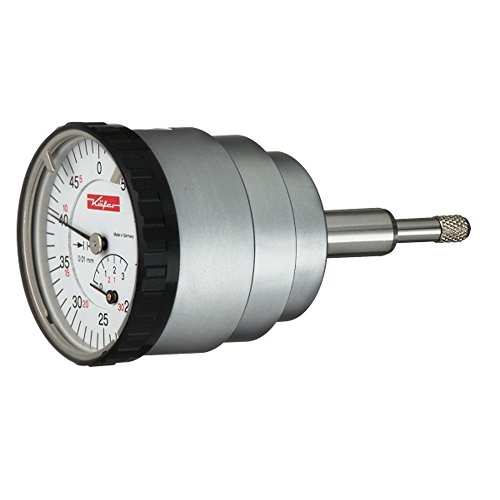 Beetle Dial Gauge 0-5 mm KM 5 a R Reading: 0.1 mm Rear Measuring Pin Dial 40 mm Hand Rotation 5 mm