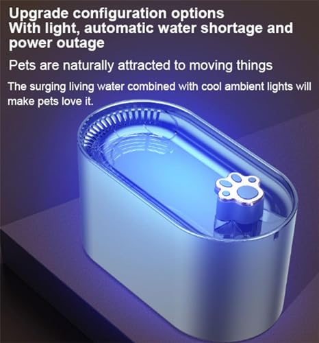 Fuente de agua automática para gatos 3L capacidad miniatura 6