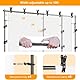 EMART Foto Hintergrund Ständer Fototudios, 2,6m x 3m Verstellbarer Hintergrundsystem mit 2 Sandsäcken und Tragetasche für Fotografie Video Porträt