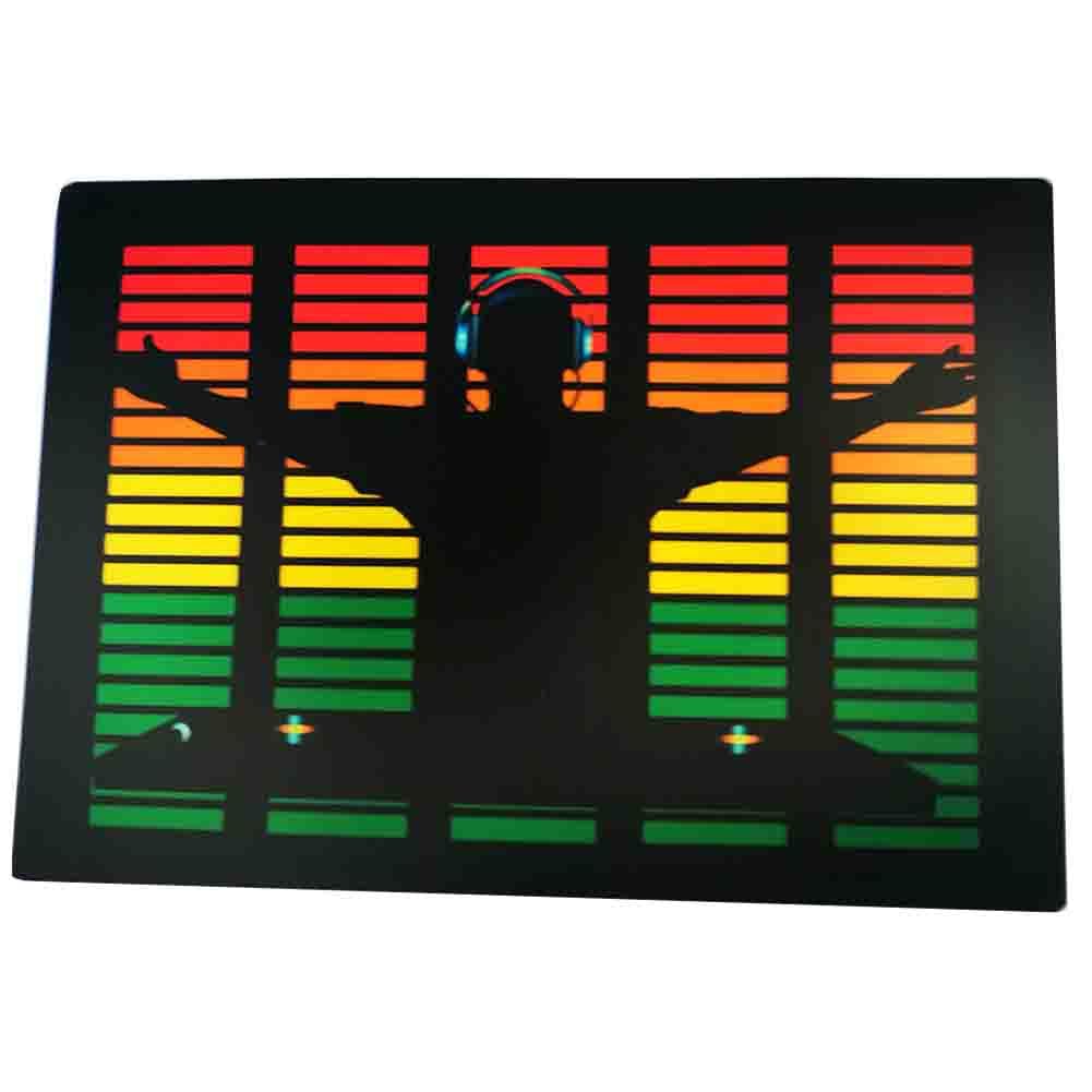 Fkystrix Men's G Sound Luminous Activated Equalizer For T-Shirt Hoodie Sweater Led Flashin Novelty Clothin Party Dj Music Show Wear For Adults And Kids,