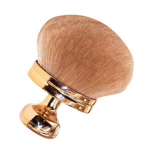 Brocha para polvos, brocha para colorete en polvo, brocha para cara, brocha de maquillaje, brocha para uñas de cabeza de seta, brocha para polvo de fijación para base, colorete, polvo bronceador