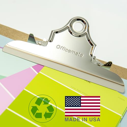 Officemate Recycled Wood Clipboard, Letter Size, 9" X 12.5" with 6" Clip, 3 Pack (83133) image 6