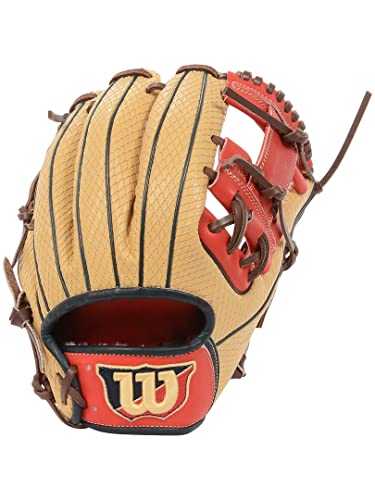 ウィルソン WILSON RB W/H DUAL INFLD 86 EOR/LSN SPOT EORANGE/BLONDSUPERSKIN/. 1枚目