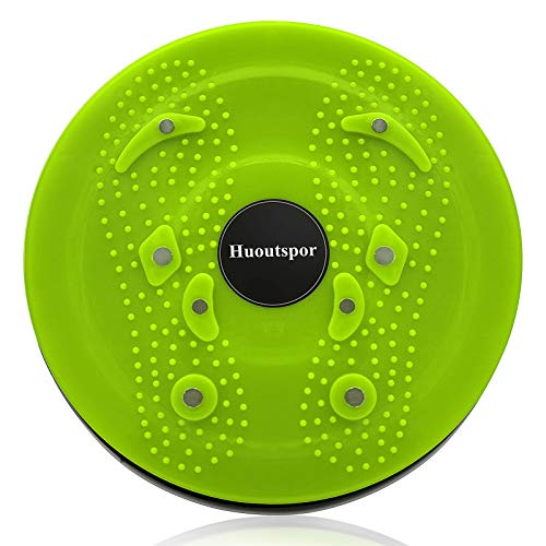 NATH Huoutspor Body-Sculpting Ab Rotating Twisting Waist Disc, 8 Magnets Aerobic Exercise Fitness Equipment, Body Sculpting Waist Abdominal Muscle Exercise Balance Board