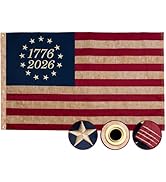Amazon.com : Vintage Betsy Ross Flag 3x5 Ft Cotton Outdoor
