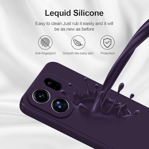 Image of DIZORO Microfiber Candy Back Cover Case for Vivo V70 5G / Vivo V70 Elite 5G Soft Silicone Rubberized Back Cover Case with Camera Protection - Deep