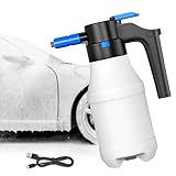 Electric Car Foam Sprayer: Electric Foamer Sprayer for Car Washing - Foaming Pump Sprayer with USB - Electric Pressurized Soap Sprayer - Foam Washer - Detail Cleaner - Exterior Car Washing Accessory