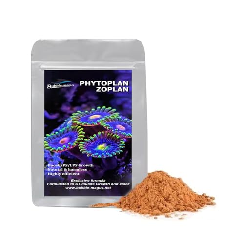 AB+ Powder Copepods & Reef-Roids All-in-One Reef Food for Saltwater Marine Tanks | Ideal for Soft Corals LPS SPS NPS Non-Photosynthetic Corals & Anemones Also for Betta Fish.(SPS/LPS 20g)