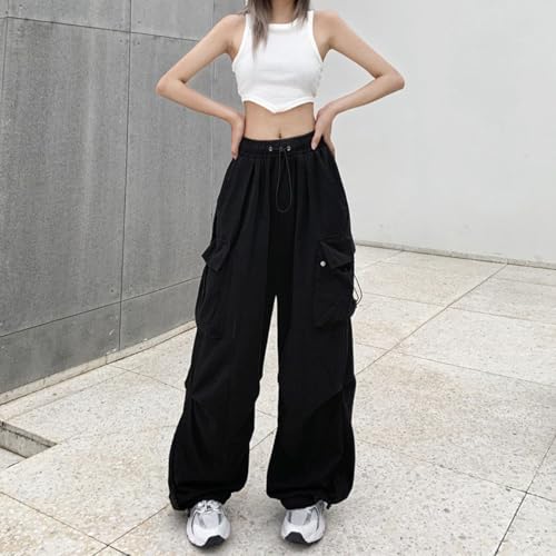 Boy's Casual Cargo Pants Drawstring Tactical Pants with Multi Pockets Work Pants for Men3