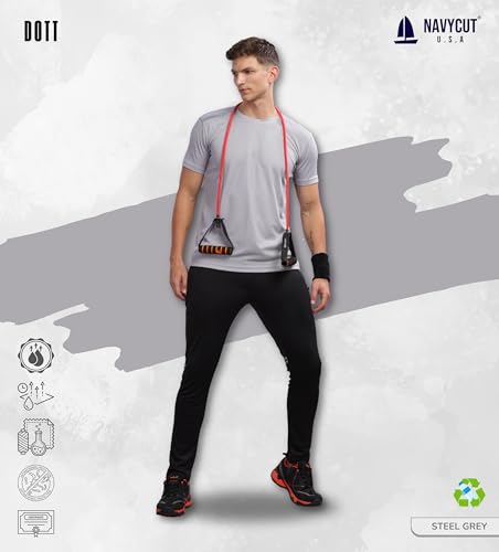 Image of Men's Regular Fit Quick-Dry Active T-Shirt for Gym & Sports - Stylish, Comfortable, and Perfect for Workouts & Everyday Wear