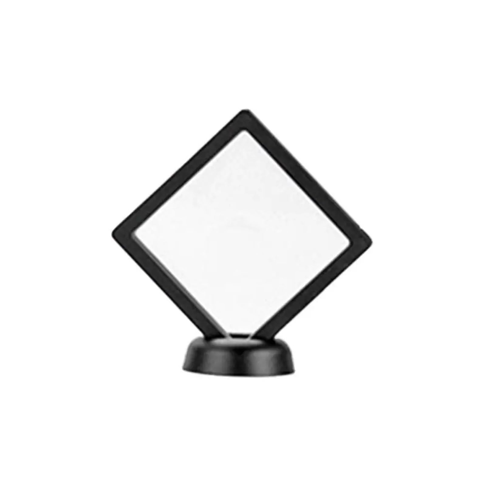 20pcs Floating Frame 3D Display Jewelry Box Suspension Storage PE Film Organizer Flexi Frames Holder For Earring Necklace Bracelet(9 * 9cm)