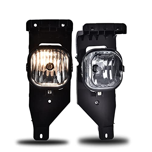 G-PLUS Fog Light Lamp Compatible with 2005-2007 Ford F250 F350 F450 F550 Super Duty / 2005 Ford Excursion Clear Lens Running Lights