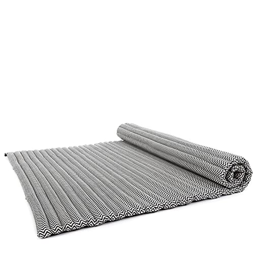 Image of Leewadee Extra Wide Thai Roll Mat 75 x 57 inches Kapok Firm