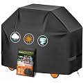 HomWanna Grill Cover 40 Inch - Small Gas BBQ Cover for Outdoor Grill - 600D Outside Barbecue Covers Waterproof Heavy Duty for Weber, Dyna-glo, Char-Broil, Nexgrill, Brinkmann, Monument and More