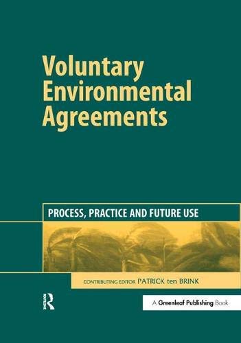 Buy Voluntary Environmental Agreements: Process Practice and Future Use — BookShops.in