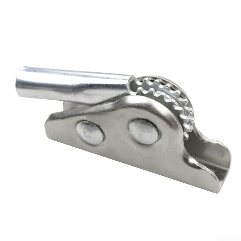 Adjustable Folding Sofa Hinge with -Gear Ratchet Mechanism, 180-Degree Rotation, Iron Construction with Zinc Plating, for Bed-to-Sofa Conversion