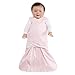 Halo Sleepsack 100% Cotton Swaddle, Ikat Circle Pink, Newborn