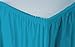 Creative Converting Plastic Table Skirt, 14-Feet, Turquoise