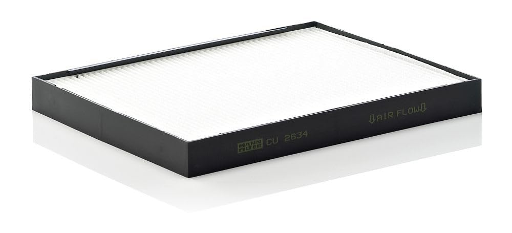 behind the glove compartment MANN-FILTER CU 2634 Filter, cabin air for HYUNDAI