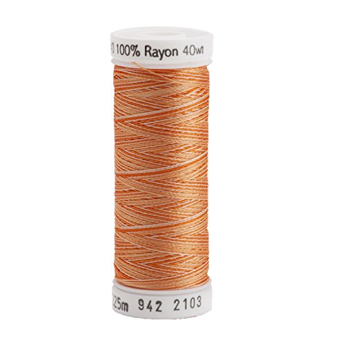 Hilo Rayon Sulky para Costura, 250 Yardas, Multicolor miniatura 1