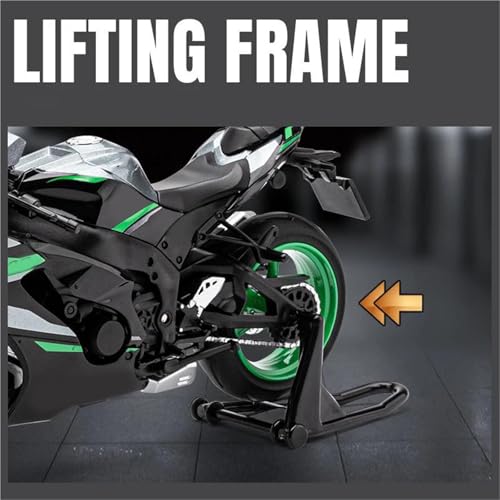 Kawasaki Ninja ZX10R 1:12 moulée sous pression pour passionnés de deux-roues sportifs - 7