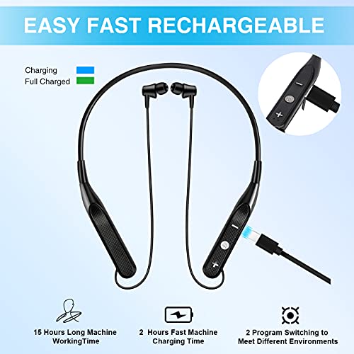 [2023 New] Rechargeable Wireless Hearing Amplifiers To Aids For Tv Watching, Presonal Digital Headphones Sound Amplifiers For Seniors Adults, Fit To Right And Left Ear #TOP2