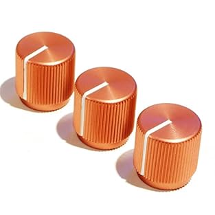 ✅ Set of Three 16 mm Metal Control Knobs – Precision-machined from solid aluminium with a bold red/pink anodised finish. ✅ Fits Standard 6 mm Potentiometer Shafts – Secure set-screw fixing ensures a tight, professional fit on guitars, amps, pedals an...