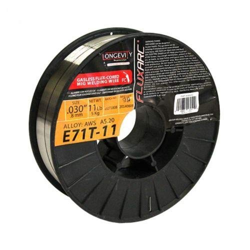 Longevity FLUX-ARC E71T-11 Flux-Cored MIG Welding Wire (11 lb Spool) (0.030