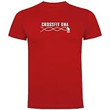 k kruskis - t shirt palestra crossfit dna manica corta uomo - 3xl, rosso