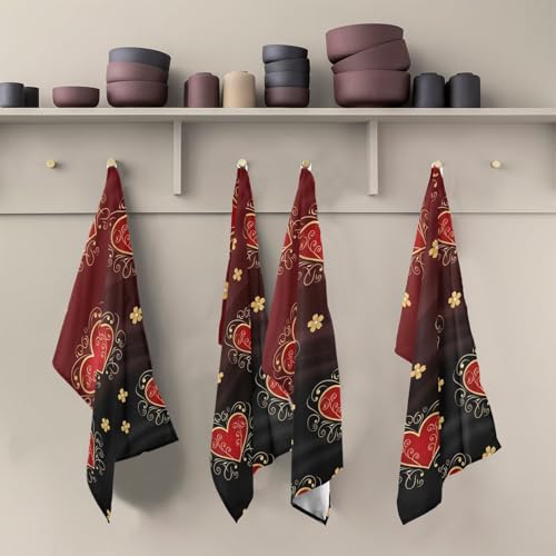 Torchons de comptoir élégants grand format 71x45cm qualitatifs - 6