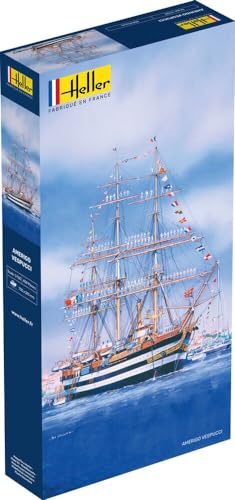 Maquette Amerigo Vespucci 1/150 Heller 80807 voilier historique